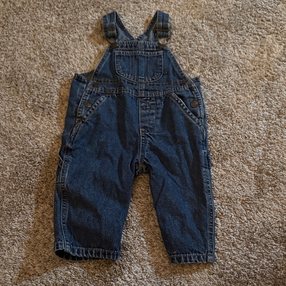 Faded Glory Denim Kids Overalls - Picture 1 of 5